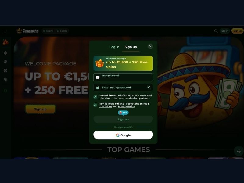 Jackpots at Casinacho Casino Nacho Casino for Canada — main titles and jackpot networks